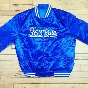 Satin silk New England Patriots baseball bomber jacket